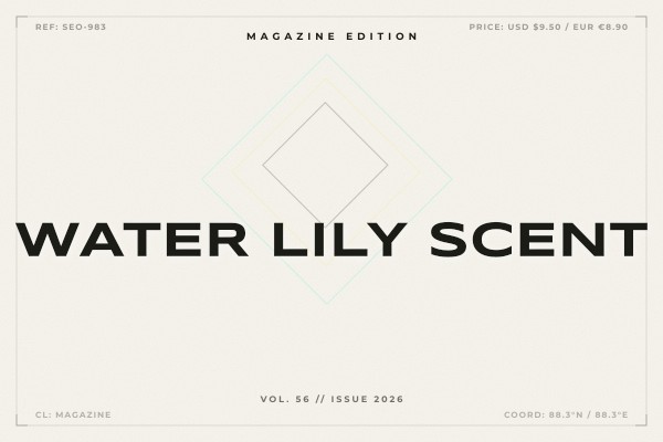 water lily scent